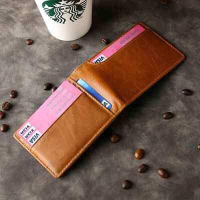 #ad 8*10.5cm Real Leather Drivers License Wallet for Men Card Holder Driving License $11.05