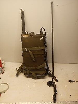 #ad Rt 176 Prc 10 Vietnam Era Military Radio Transceiver Manpack $375.99