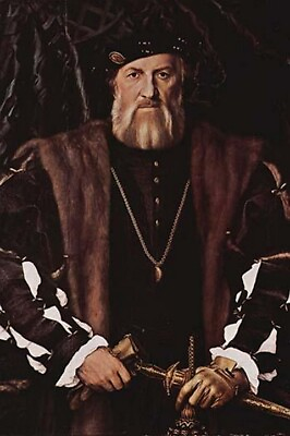 #ad Charles de Solier Portrait by Hans Holbein the Younger Art Print $285.99