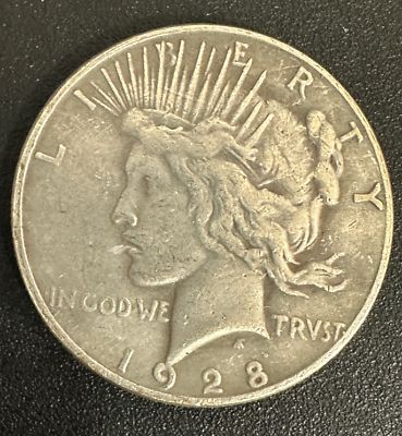#ad 1928 S Peace Silver Dollar Higher Grade Great Coin $34.99