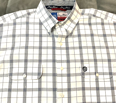 #ad Wrangler George Strait Mens Long Sleeve Shirt Size XL Cowboy Cut Plaid Wrangler $21.95