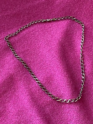 #ad Vintage MR Italy Sterling Silver 925 Chain Necklace $55.25