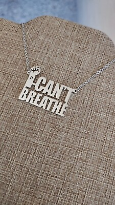 #ad Gold Platinum Plated Necklace Black Lives Matter African Pendant Jewellery $12.99