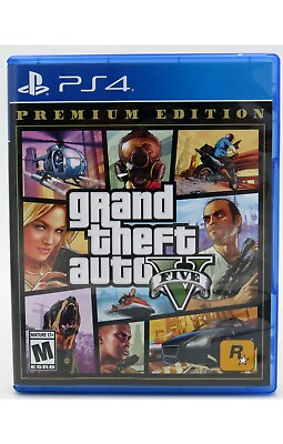 #ad Grand Theft Auto V Premium Online Edition Sony PlayStation 4 PS4 $14.45