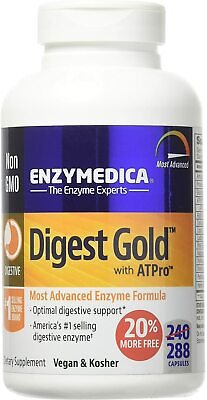 #ad Enzymedica Digest Gold ATPro 288 Capsules 2 2025 or Better $86.99