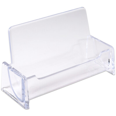 #ad #ad 1pc Clear Acrylic Compartment Desktop Business Card Holder Display Stand $5.99