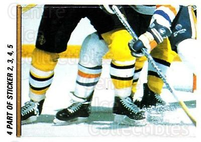 #ad 1988 89 O pee chee Stickers #004 0 Grant Fuhr Steve Smith Boston Bruins C $2.00