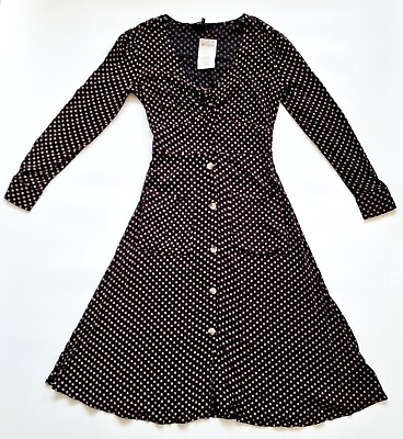 #ad NEXT Womens Maxi Dress Size UK 10 RRP £34 BNWT Long Sleeve GBP 19.99