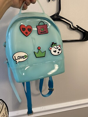 #ad Kids Cute Silicone Backpack With Charms Lightweight Waterproof $30.00