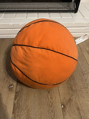#ad IKEA Bollkar BASKETBALL Large 13quot; Soft Plush Orange Ball Toy RARE Clean $24.99