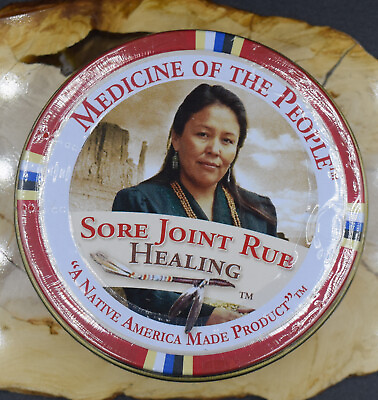 #ad Medicine Of The People 3 oz Sore Joint Rub Healing Wildcrated Navajo Herb Blend $33.00