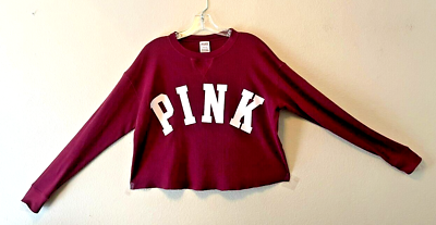 #ad Victoria#x27;s Secret Pink Lounge Shirt Size SP Excellent Condition Please Read $10.00