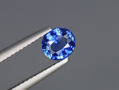 #ad 1.010 Ct 100% Vivid Blue Sapphire Only Heated Gemstone From Srilanka. $209.99