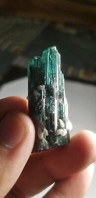 #ad blue indicolite tourmaline crystal specimens Double terminated crystal beautiful $295.00