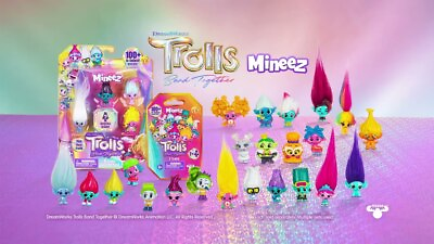 #ad Trolls Band Together Mineez Figurines amp; Accessories **You Choose** $1.50