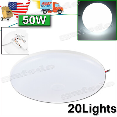 #ad 20X 50W Cool LED Ceiling Light Ultra Thin Flush Mount Kitchen Home Lamp Fixture $215.99