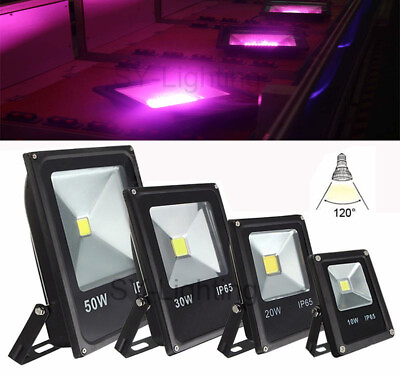 #ad 10W 50W 380 840nm Full Spectrum LED 12V 24V Plant grow Hydroponics Outdoor Lamp $22.53