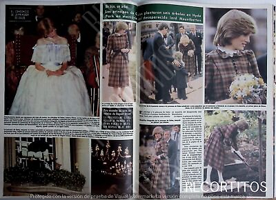 #ad clippings 1945 LADY DI DIANA OF WALES $5.36