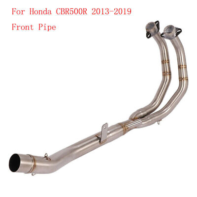 #ad Exhaust System Link Header Pipe For Honda CBR500R CB500X 500F 2013 2019 2014 18 AU $211.20