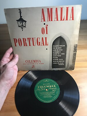 #ad Amalia Of Portugal Santos Moreira Domingos Camarinha 33 Rpm Vinyl $17.00
