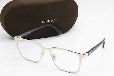 #ad NEW TOM FORD TF 5733 B 028 GOLD BROWN AUTHENTIC EYEGLASSES W CASE 55 17 $111.25