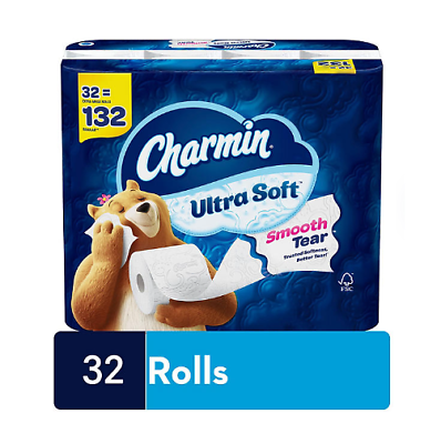 #ad Charmin Ultra Soft Toilet Paper Extra Mega Rolls 231 Sheets Roll 32 Rolls $44.85