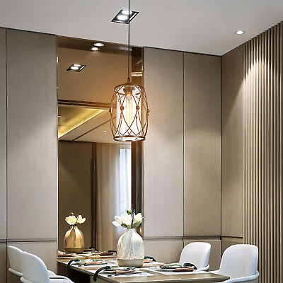 #ad Industrial Plug in Pendant Light Hanging Lamp Dining Room Kitchen Island Light $20.90