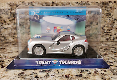 #ad NEW amp; SEALED Chevron TRENT TECHRON 25th Anniversary Silver Sports Car Toy LE $29.99