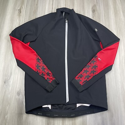 #ad ASSOS Mille GT Jacket Winter HasHoogi Cycling 3 3 GT Mens Size TIR 3XL Red $129.95
