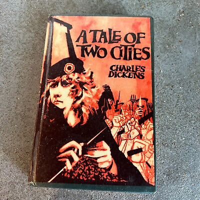 #ad Tale of Two Cities Charles Dickens Washington Square Press Hardback $19.99