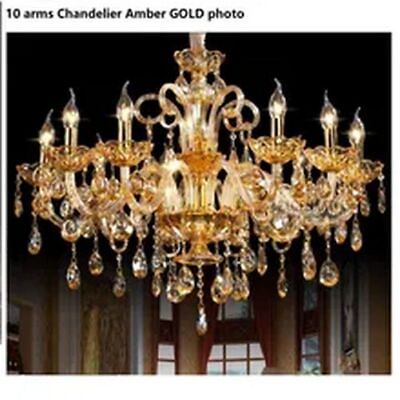 #ad Modern Big Lustres Chandelier K9 Crystal Large Home Decoration Fixture 2to18 Arm $981.99
