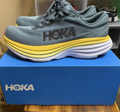 #ad Hoka One One Bondi SR Men#x27;s Road Running Shoes US 8 Blue Black $74.99