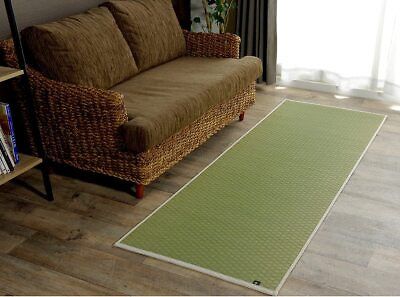 #ad Rush Tatami Yoga Mat Japan PLAIN Natural Approx. 66 x 185 cm $163.11