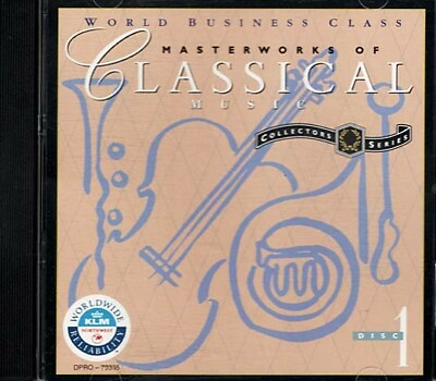 #ad Masterworks Of Classical Music Volume 1 Disc 1 Various Classical CD VG $12.00