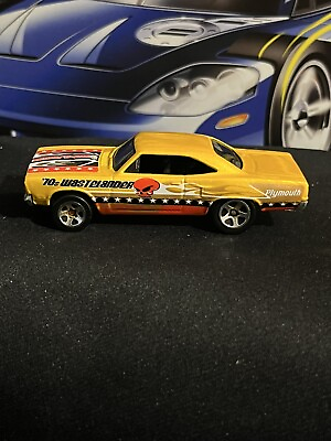 #ad 1970 Hot Wheels Plymouth Roadrunner 1:64 Diecast Car NEAR MINT any2for$25 $15.00