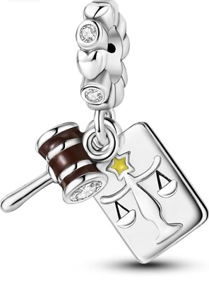 #ad Sterling Silver Dangle Charms for Bracelets Necklaces $35.00