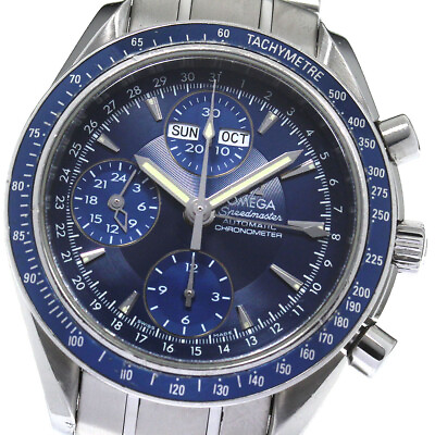 #ad OMEGA Speedmaster 3222.80 Triple calendar chronograph AT Men#x27;s Watch 804188 $2618.00