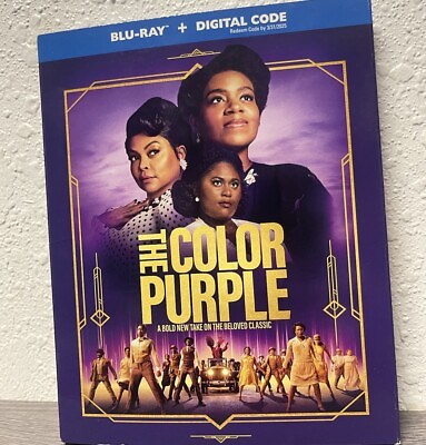 #ad The Color Purple 2023 Blu ray Digital Code Copy w Slipcover $12.90