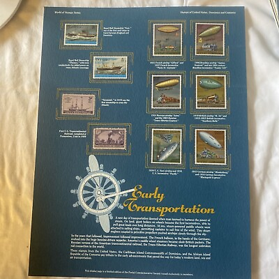#ad world of stamps series Stamps Of United States Dominica And Comoros $35.00