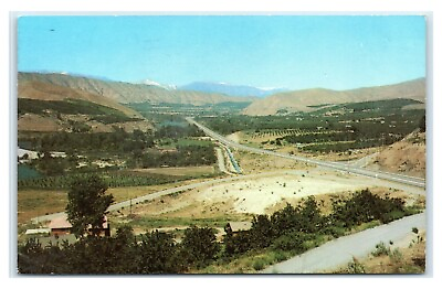 #ad Postcard Wenatchee Valley amp; Cascade Mountains WA 1970#x27;s J13 $5.97