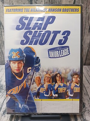 #ad Slap Shot 3: The Junior League DVD 2008 Widescreen Brand New Sealed $15.99