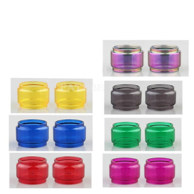 #ad 2pcs Rainbow colour Bubble Glass TUBE for sky solo GBP 3.21
