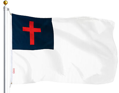 #ad Christian Religious Flag Polyester 3x5 ft In Door and Out Door $8.54