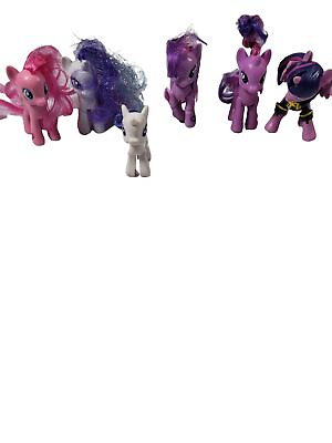 #ad Lot of 6 My Little Pony Mini Figures $15.00