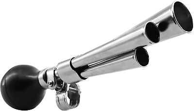 #ad Vintage Bicycle Air Horn Triple Note 11 Inch Large Horn Suitable for Most Bicy $28.74