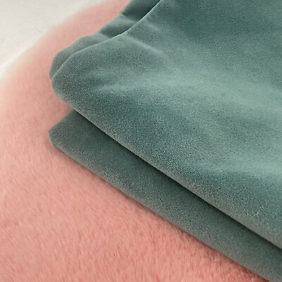 #ad 2 Velvet Plush Soft Large Cushion Cover Oversized Throw Pillow Case Blue 24”24” $12.00