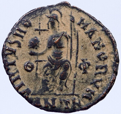 #ad GRATIAN 378AD Authentic Ancient Genuine Original Roman Coin ROMA ROME i118710 $178.65