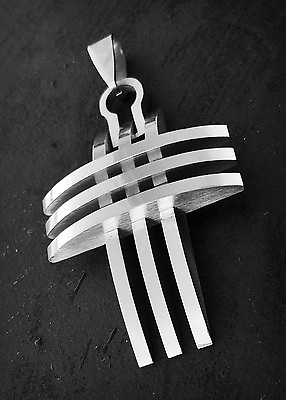 #ad Stainless Steel Cross Pendant GREAT GIFT $9.50