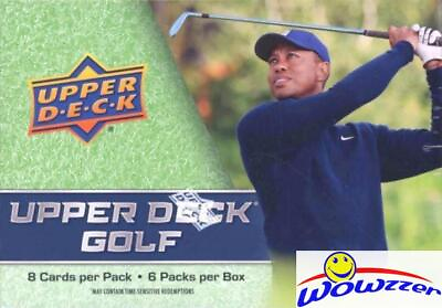 #ad 2024 Upper Deck GOLF EXCLUSIVE Factory Sealed Blaster Box YOUNG GUN RCDAZZLER $22.95