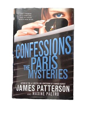 #ad Confessions: The Paris Mysteries by James Patterson HARDCOVER BOOK Excellent $4.95